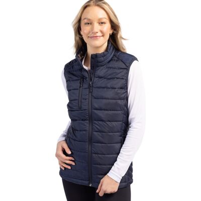 Clique Hudson Insulated Womens Full-Zip Puffer Vest Thumbnail
