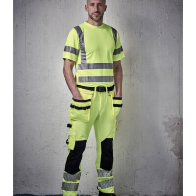 Craftsman Trousers Stretch Hi-Vis Thumbnail