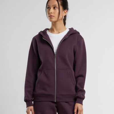 Women’s fluffy zip hoodie Thumbnail