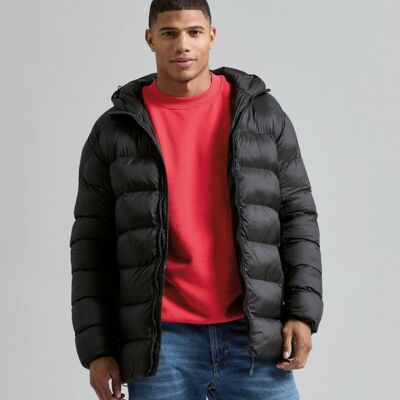 Solitude recycled hooded jacket Thumbnail