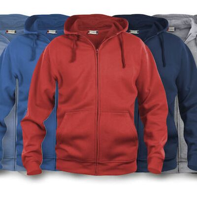 Basic Hoody Full zip Thumbnail